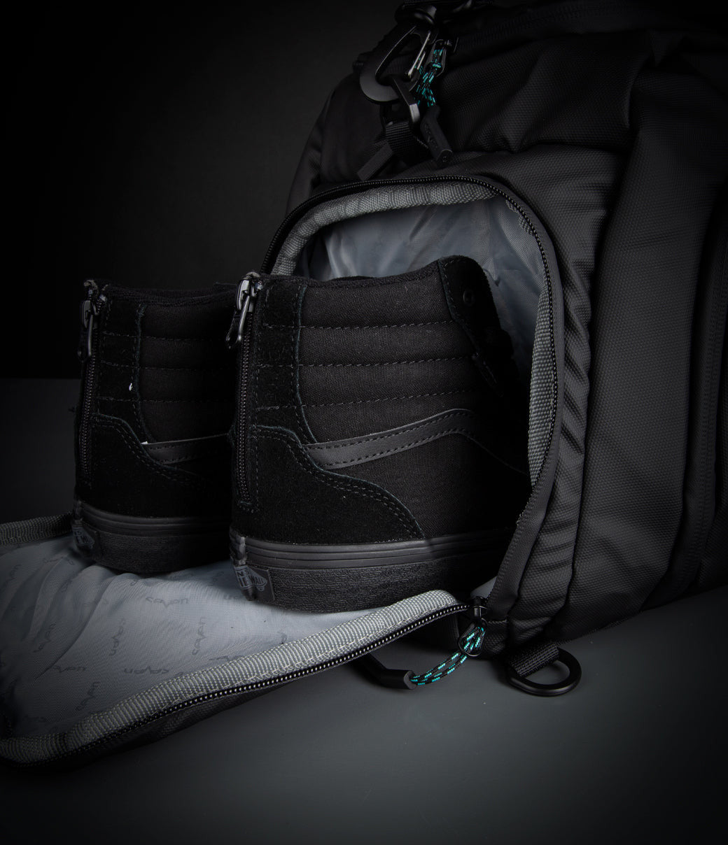 Seven Roam Travel Duffle Backpack Black