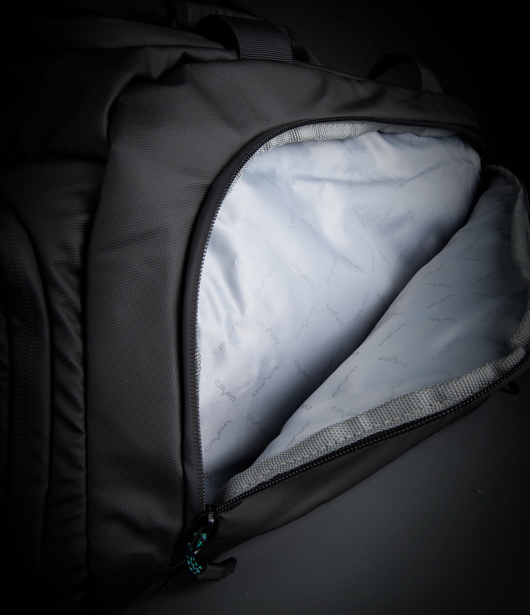 Seven Roam Travel Duffle Backpack Black