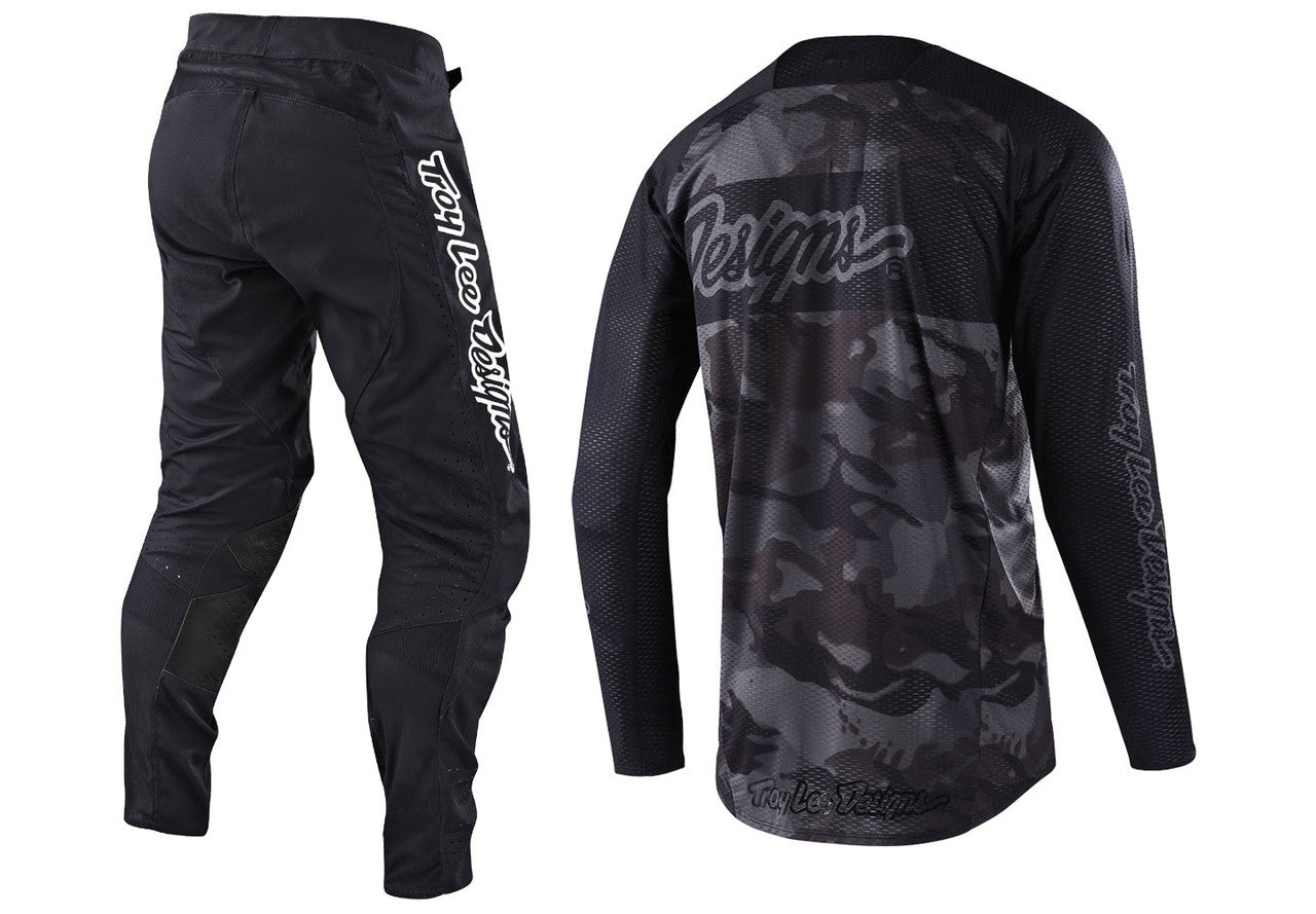 Troy Lee Designs 2022 SE Pro Air Jersey and Pant Combo Vox Black