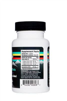 Floyd's of Leadville - SFTGL50MG - Full Spectrum Softgels 50mg CBD/0.6oz (18g) - 30 Count