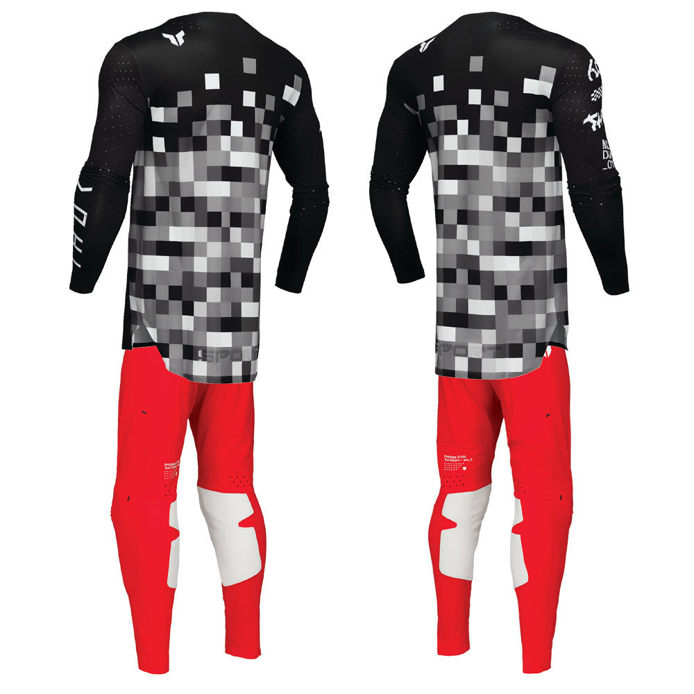 Thor 2025 SPORTMODE Riot Jersey Pant Combo Black/Red