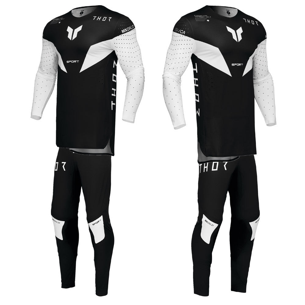 Thor 2025 SPORTMODE Strike Jersey Pant Combo Black