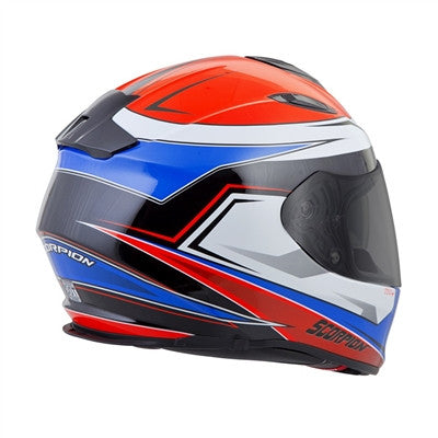 Scorpion 2017 EXO-T510 Tarmac Full Face Helmet - Red/Blue