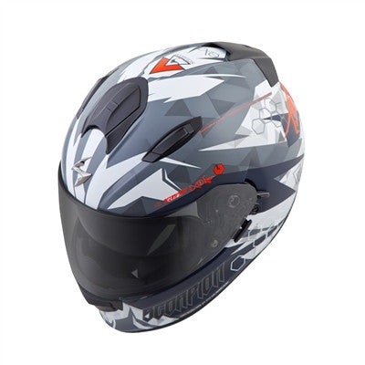 Scorpion 2017 EXO-T510 Cipher Full Face Helmet - White
