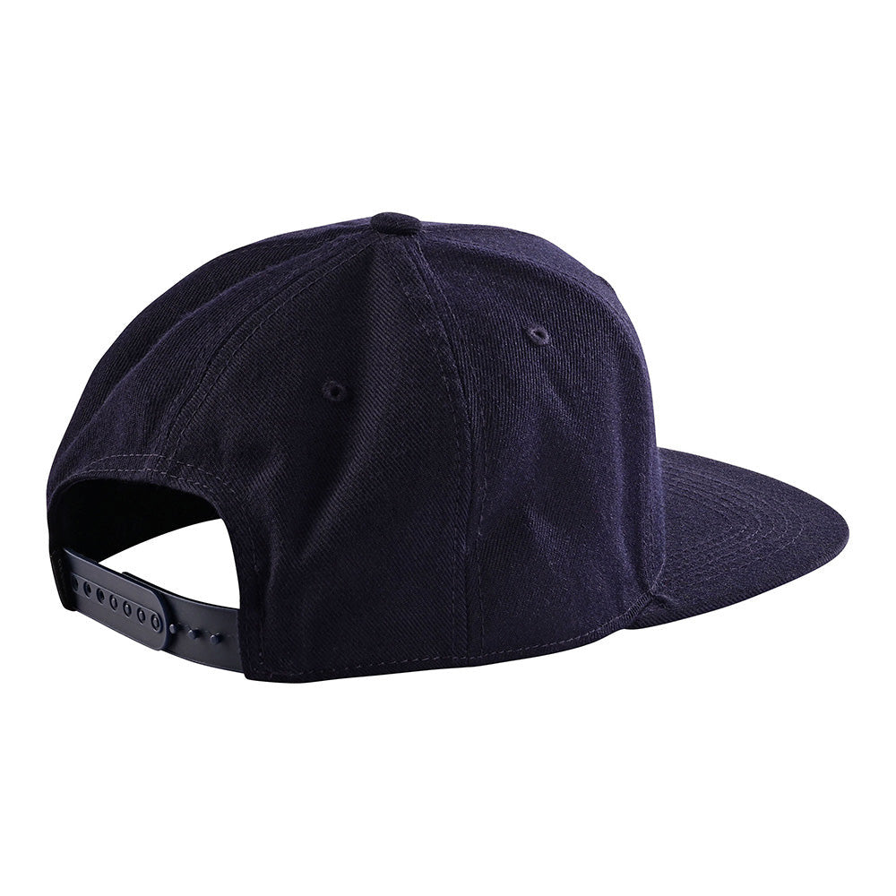 Troy Lee Designs Snapback Hat Slice Navy/Orange