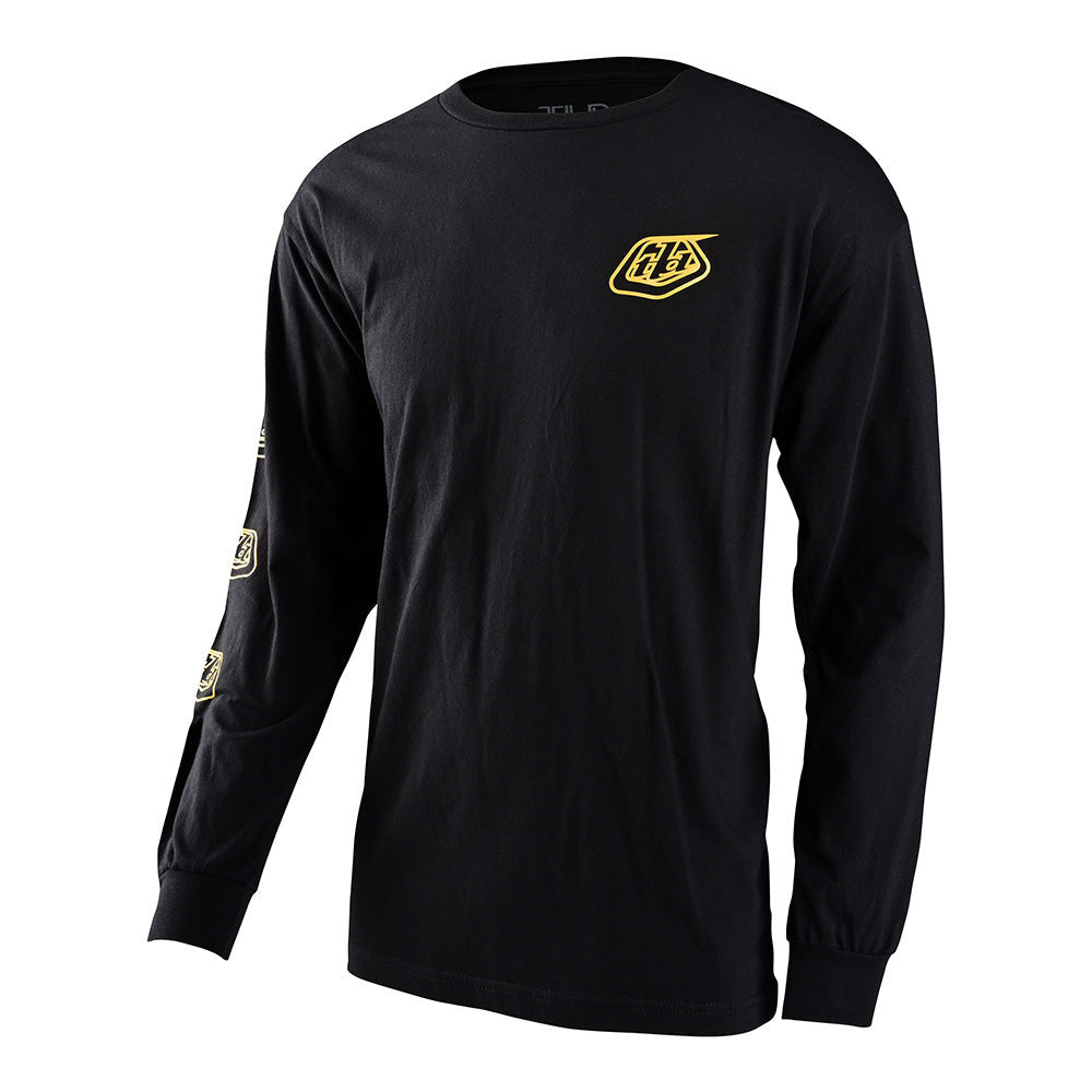 Troy Lee Designs Stamp Long Sleeve Tee Black