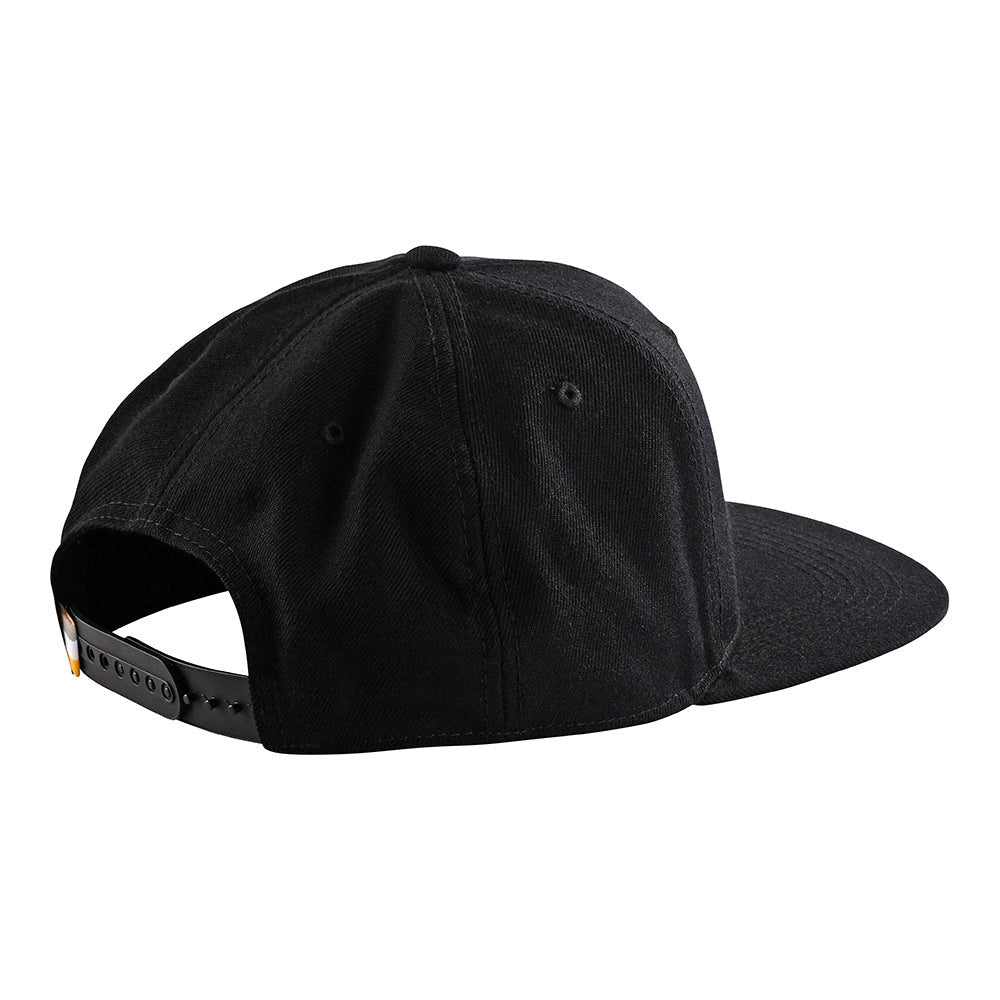 Troy Lee Designs Flat Bill Snapback Speed Black
