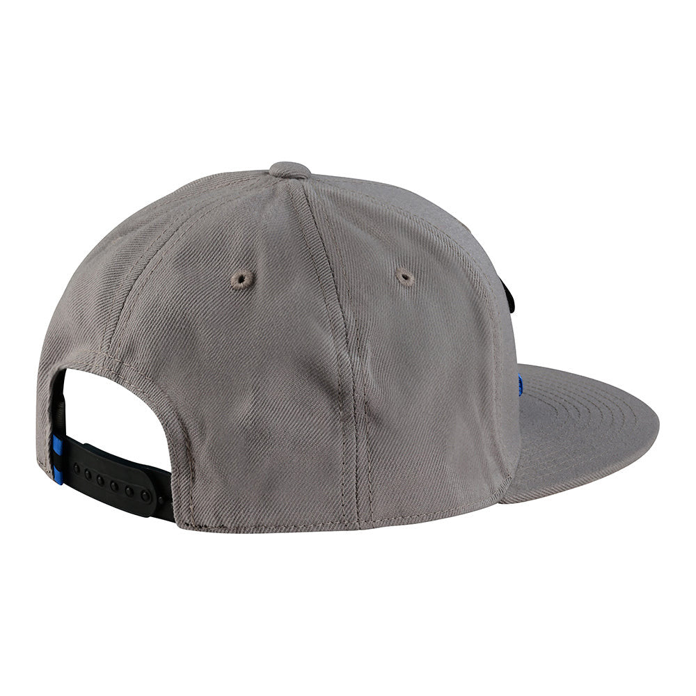 Troy Lee Designs Flat Bill Snapback Speed Gray