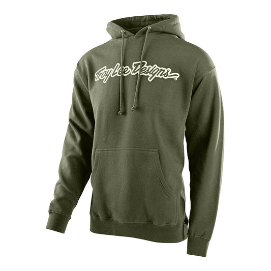 Troy Lee Designs Pullover Hoodie Signature Army