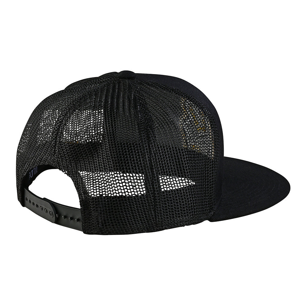 Troy Lee Designs Trucker Snapback Peace Out Black
