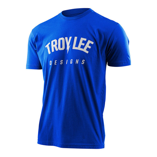 Troy Lee Designs Youth Short Sleeve Tee Bolt Cobalt Blue