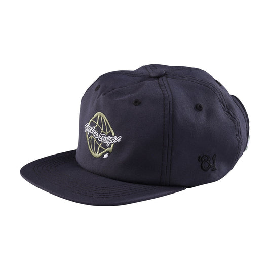 Troy Lee Designs Unstructured Strapback Global Carbon