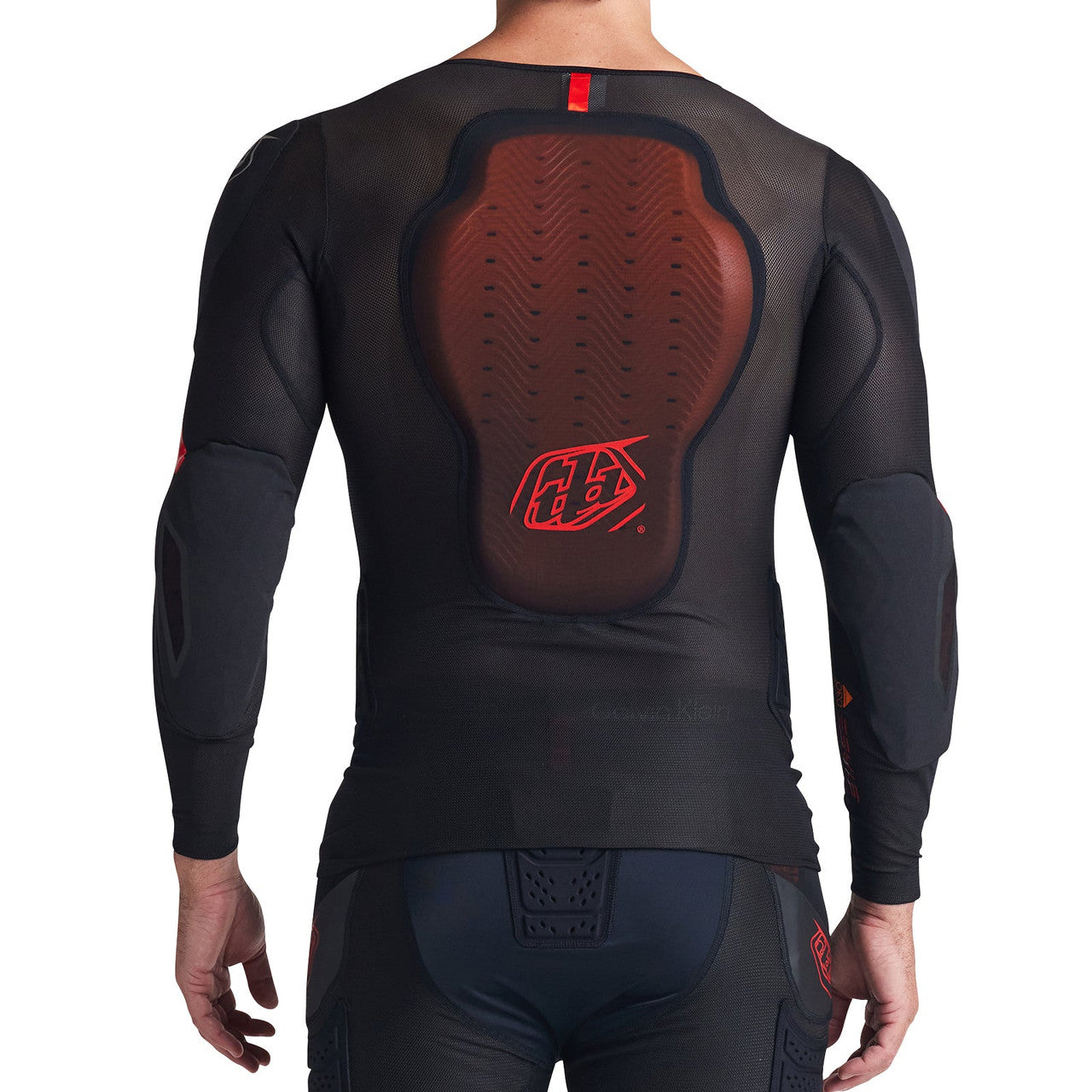 Troy Lee Designs Stage Ghost D30 Long Sleeve Baselayer Solid Black