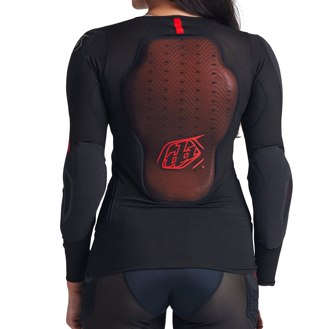 Troy Lee Designs Stage Ghost D30 Long Sleeve Baselayer Solid Black