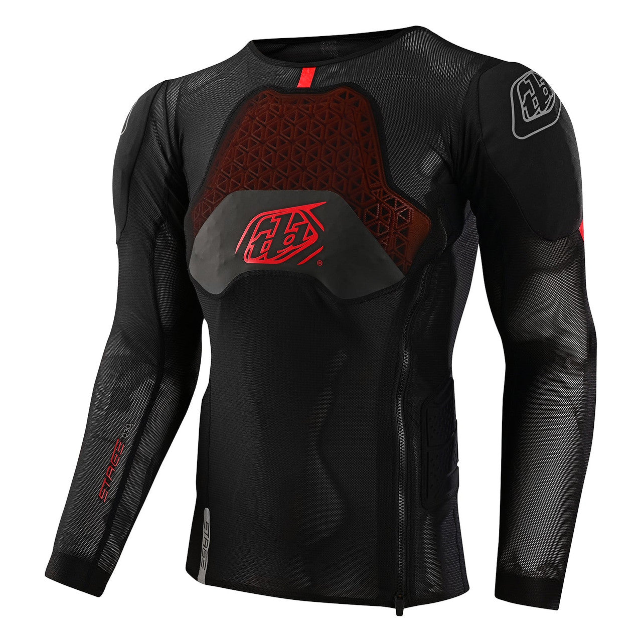 Troy Lee Designs Stage Ghost D30 Long Sleeve Baselayer Solid Black