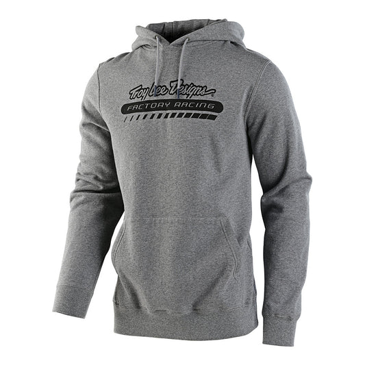 Troy Lee Designs Pullover Fleece TLD Factory Racing Heather Gray