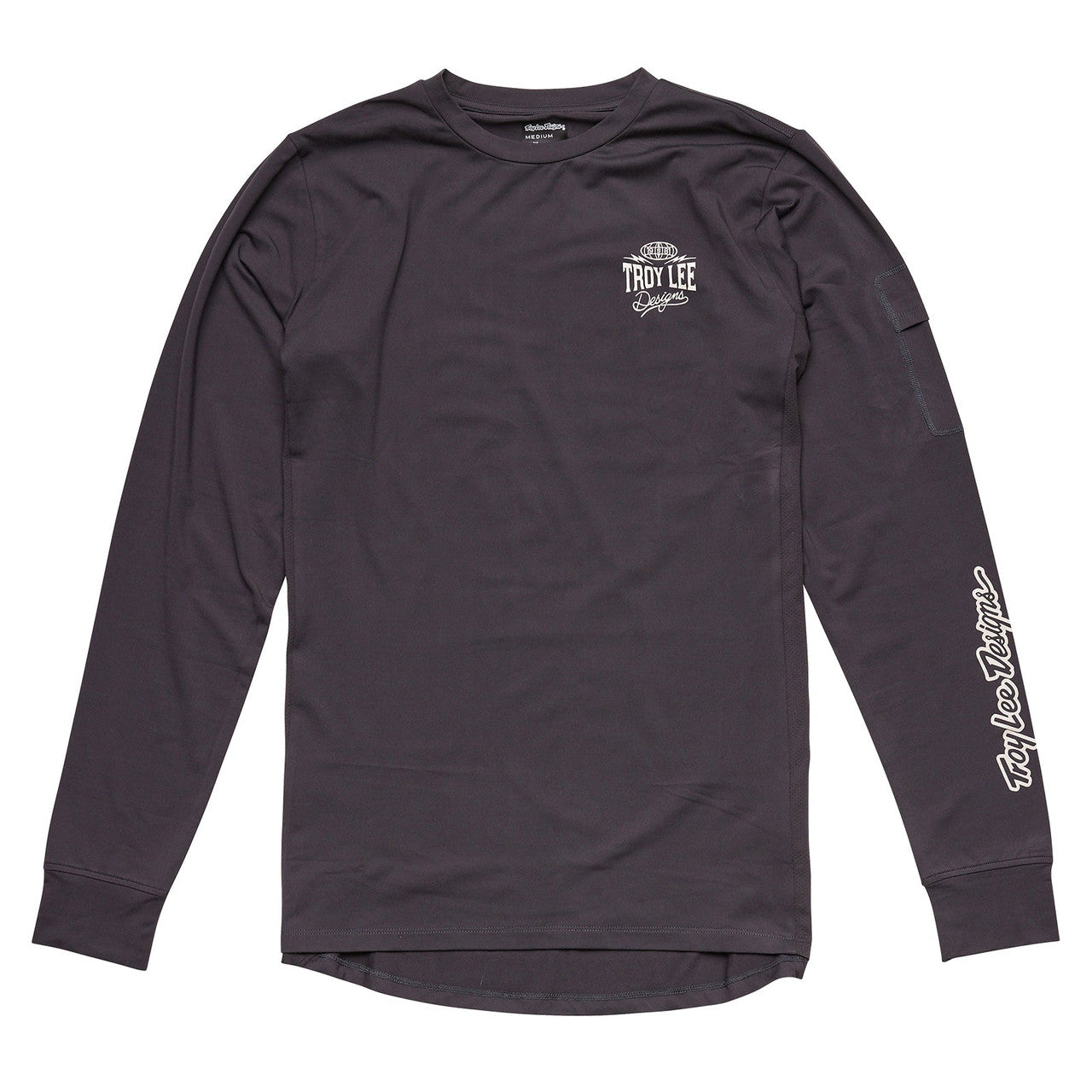 Troy Lee Designs Youth Ride Tee Bolts Carbon