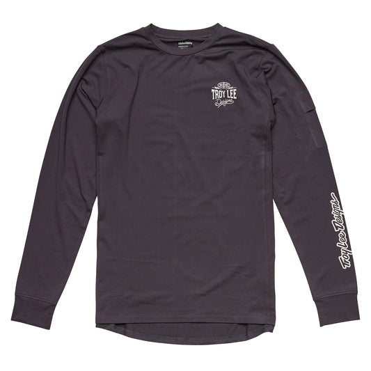 Troy Lee Designs Youth Ride Tee Bolts Carbon
