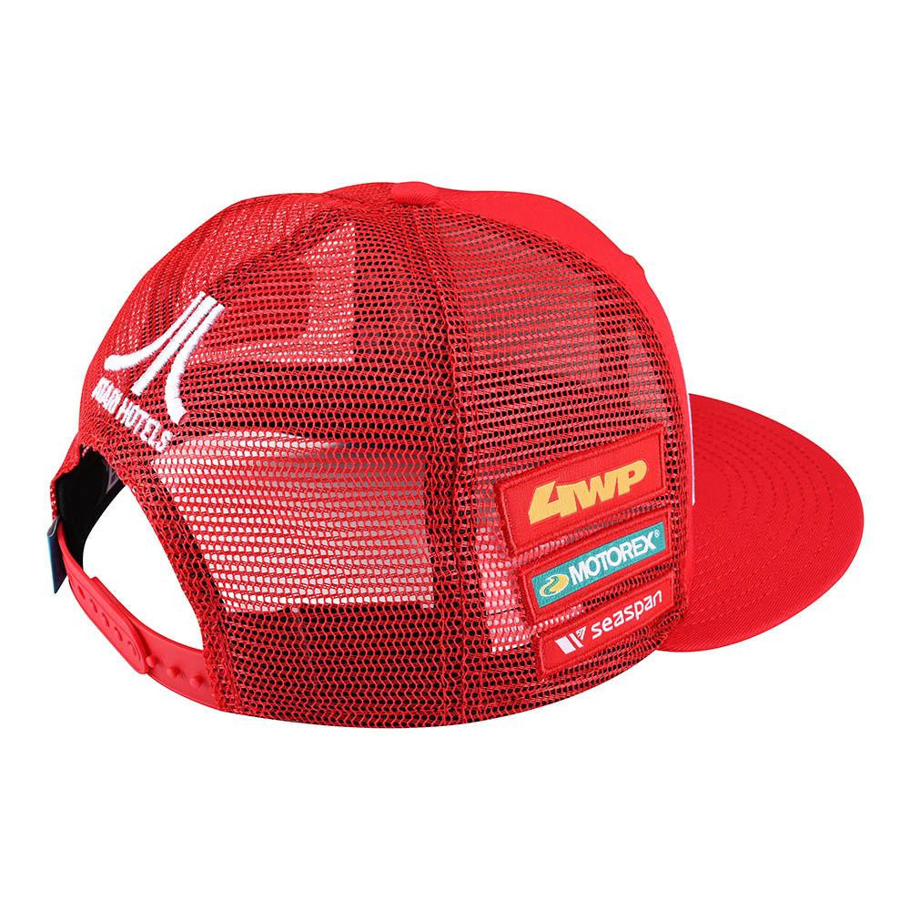 Troy Lee Designs Youth TLD GasGas Team Snapback Hat - Red