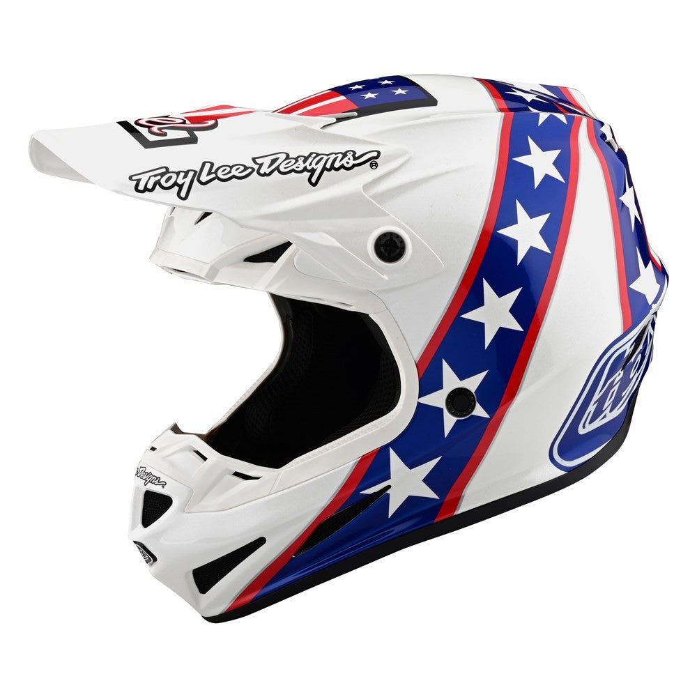 Troy Lee Designs Limited Edition GP Evel Knievel Jersey Pant SE4 Helmet Combo