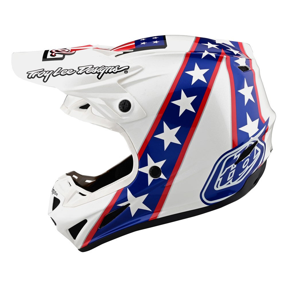 Troy Lee Designs Limited Edition GP Evel Knievel Jersey Pant SE4 Helmet Combo