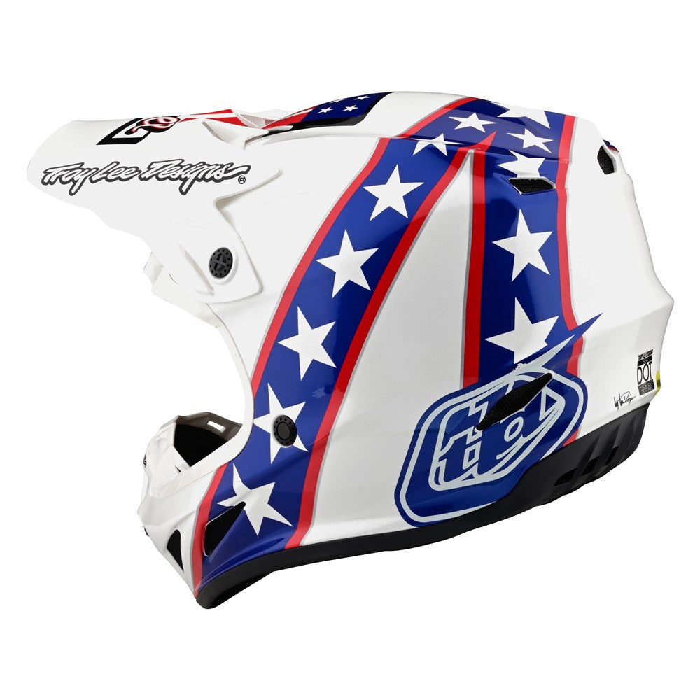 Troy Lee Designs Limited Edition GP Evel Knievel Jersey Pant SE4 Helmet Combo