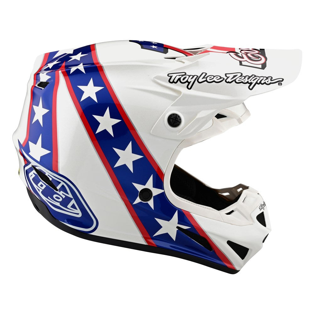 Troy Lee Designs Limited Edition GP Evel Knievel Jersey Pant SE4 Helmet Combo