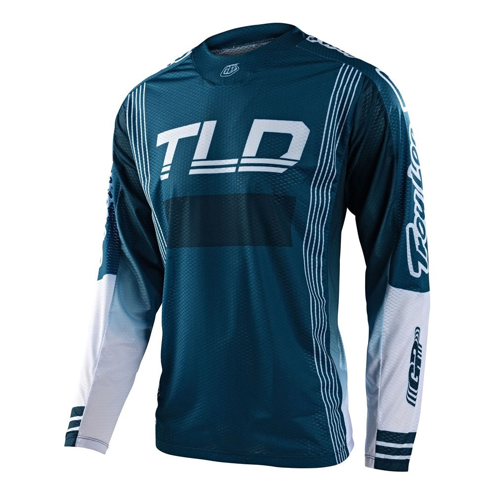Troy Lee Designs 2023 GP Air Jersey Pant Combo Rhythm Slate Blue
