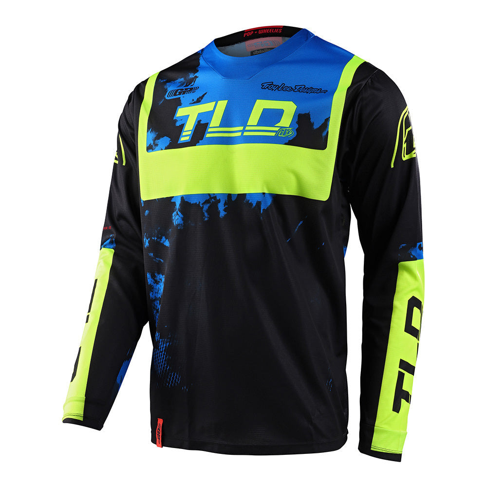 Troy Lee Designs 2023 GP Jersey Pant Combo Astro Black/Yellow