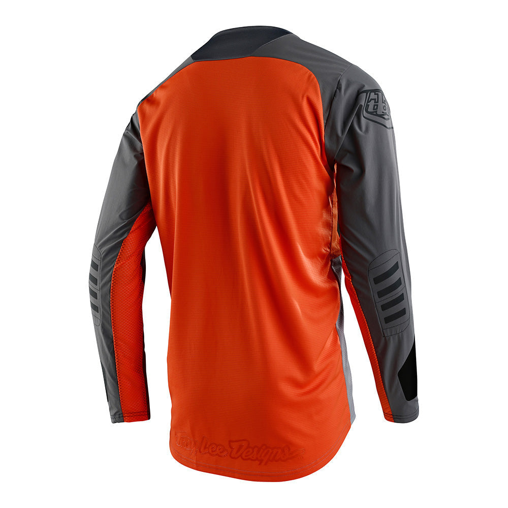 Troy Lee Designs Scout SE Jersey - Systems Gray/Neon Orange