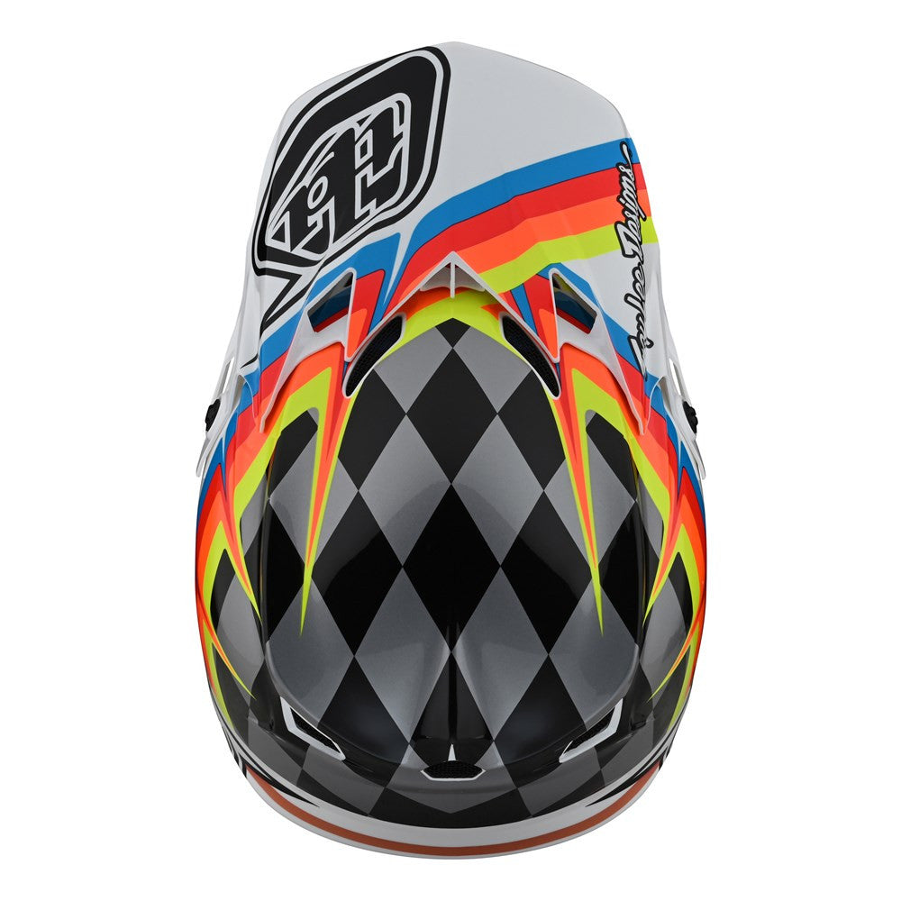 Troy Lee Designs SE4 Polyacrylite Offroad Helmet with MIPS Warped
