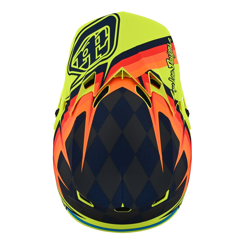 Troy Lee Designs SE4 Polyacrylite Offroad Helmet with MIPS Warped