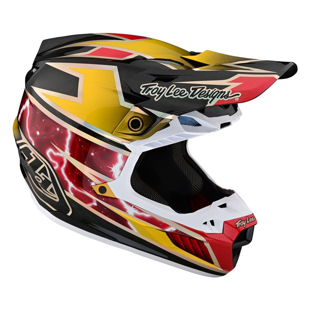 Troy Lee Designs SE5 Carbon Offroad Helmet with MIPS Lightning
