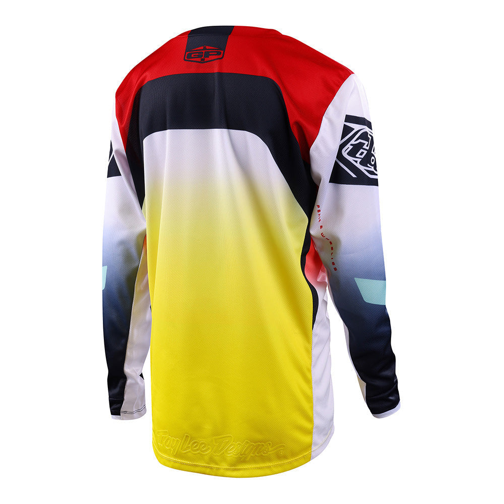 Troy Lee Designs Youth GP Jersey - Arc Acid Yellow/Red