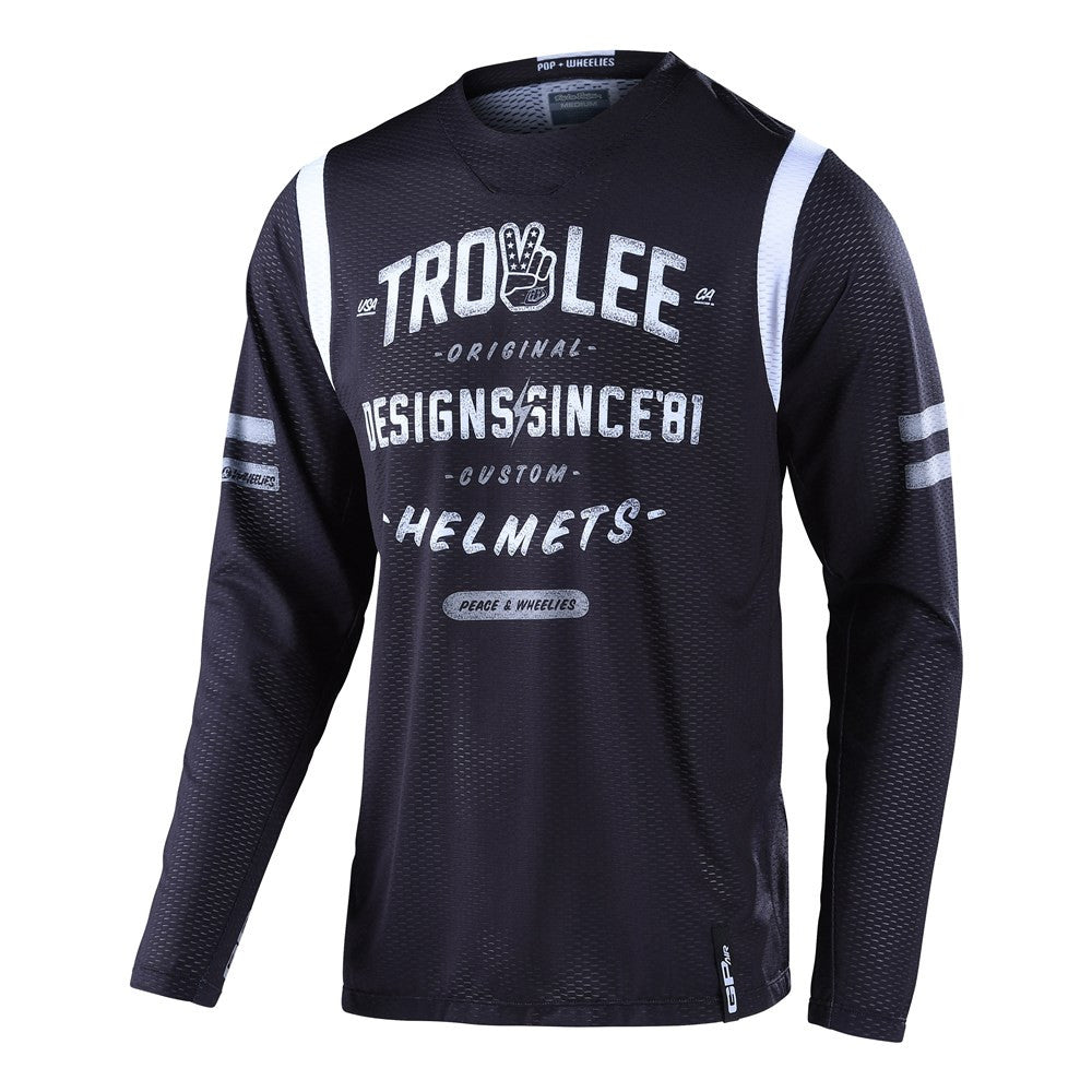 Troy Lee Designs 2022 GP Air Jersey and Pant Combo Roll Out Black
