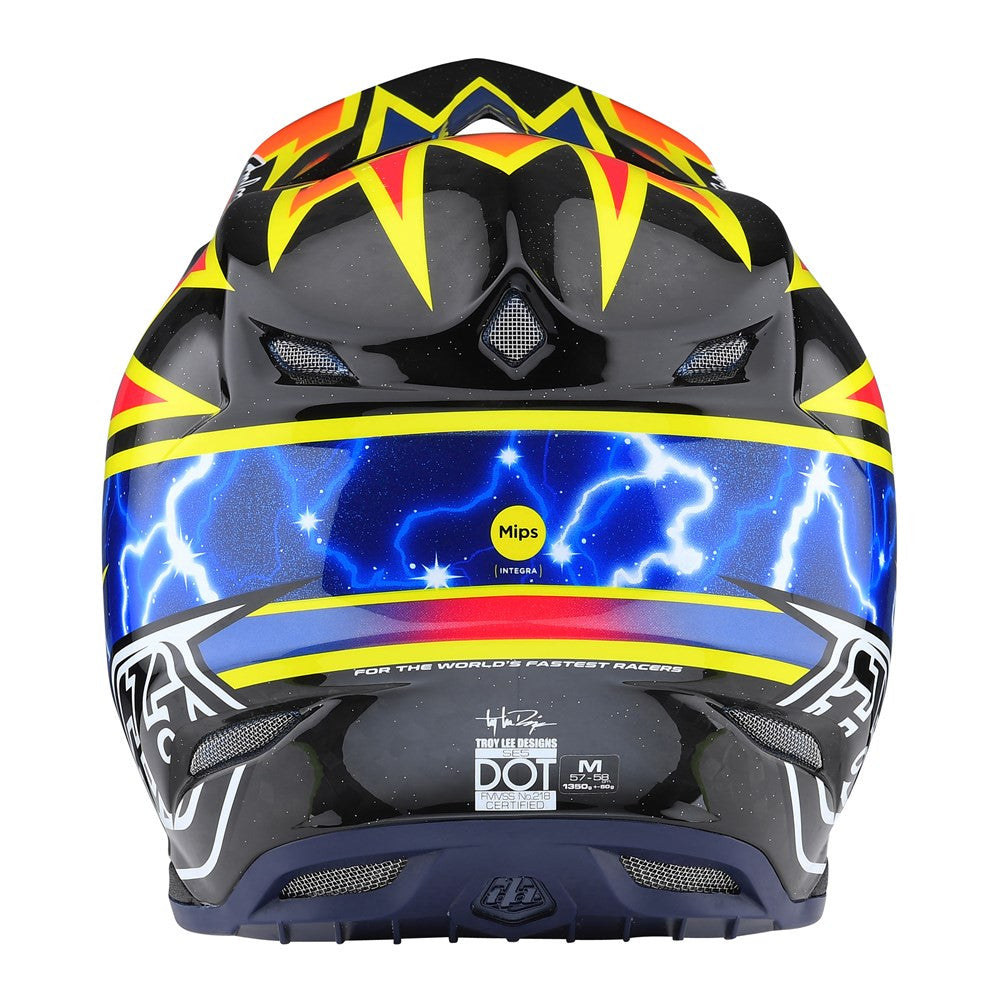 Troy Lee Designs SE5 Carbon Offroad Helmet with MIPS Lightning