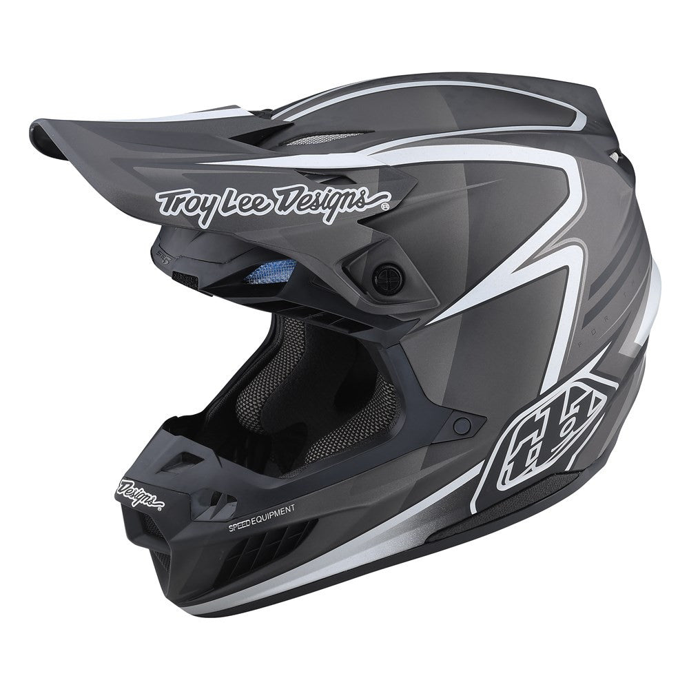 Troy Lee Designs SE5 Carbon Offroad Helmet with MIPS Lines