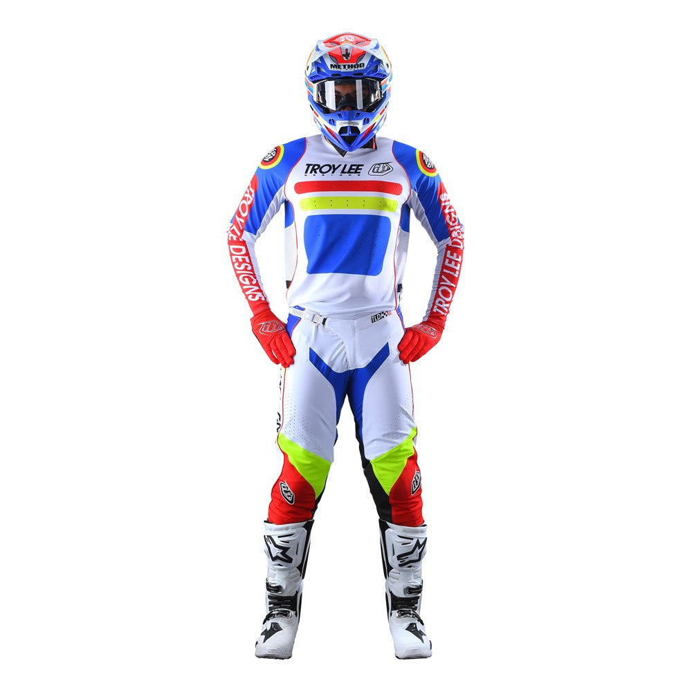 Troy Lee Designs 2022 SE Pro Jersey and Pant Combo Drop In White