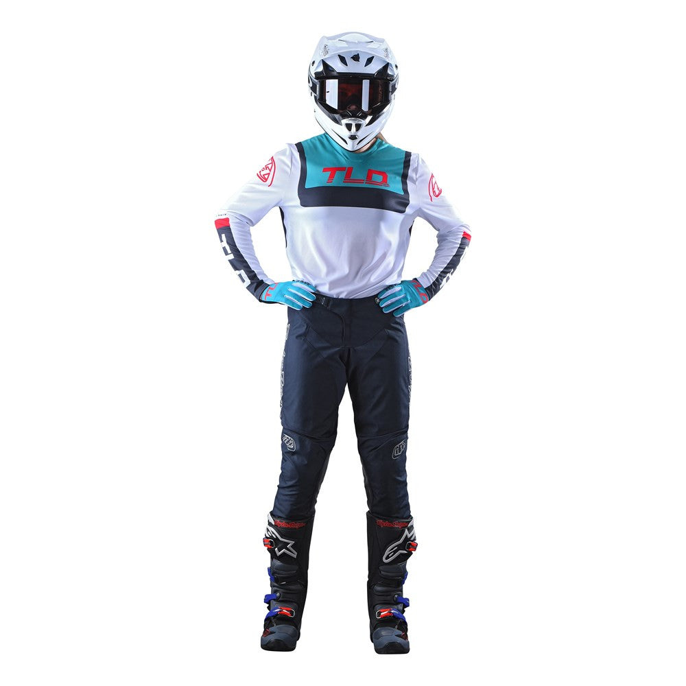 Troy Lee Designs 2023 Womens GP Jersey and Pant Combo Brazen White