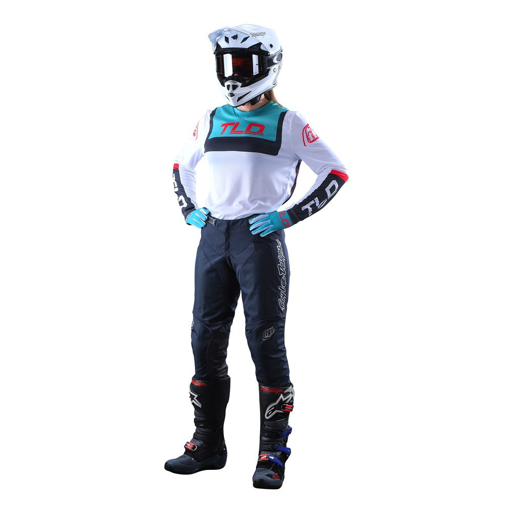 Troy Lee Designs 2023 Womens GP Jersey and Pant Combo Brazen White