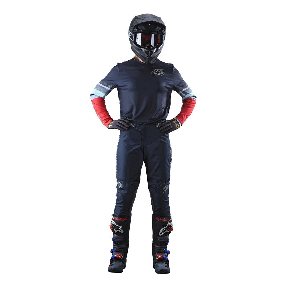 Troy Lee Designs 2023 Womens GP Jersey and Pant Combo Warped Charcoal