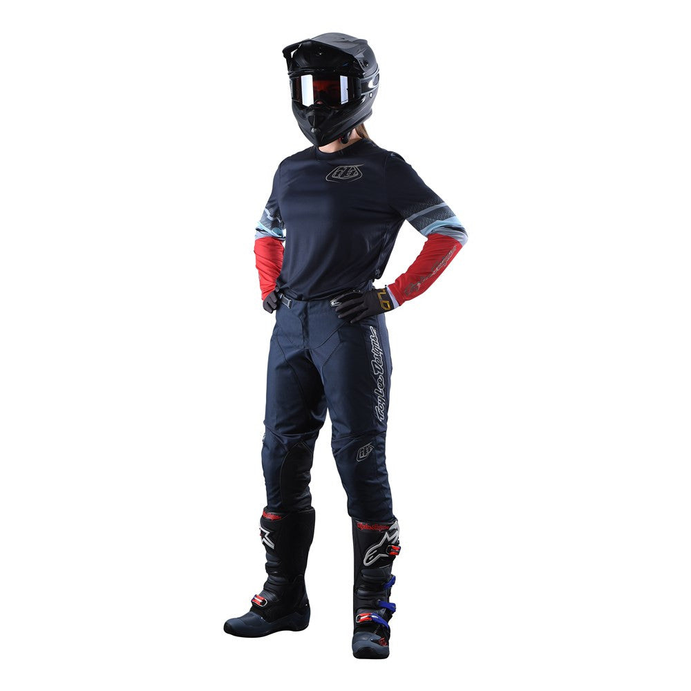 Troy Lee Designs 2023 Womens GP Jersey and Pant Combo Warped Charcoal