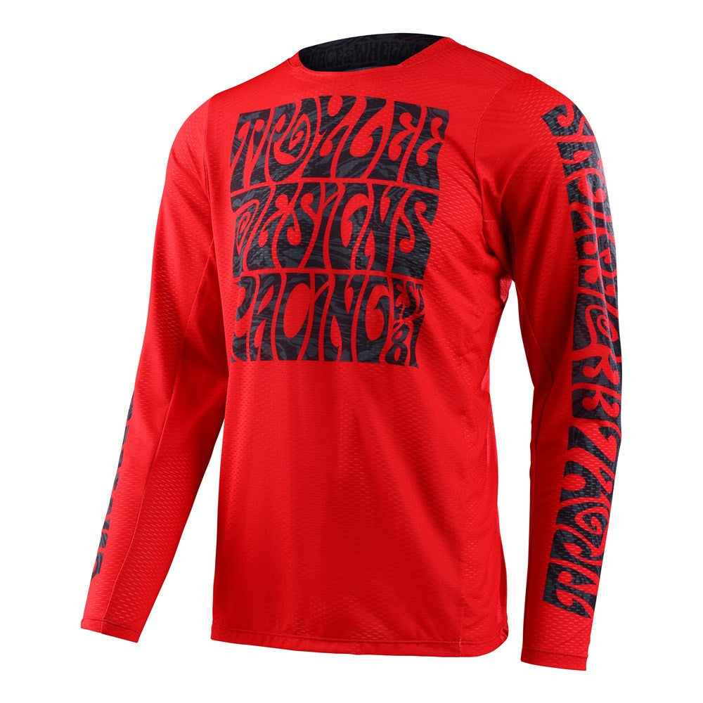 Troy Lee Designs 2023 GP Pro Air Manic Monday Jersey Mono Pant Combo - Deep Red