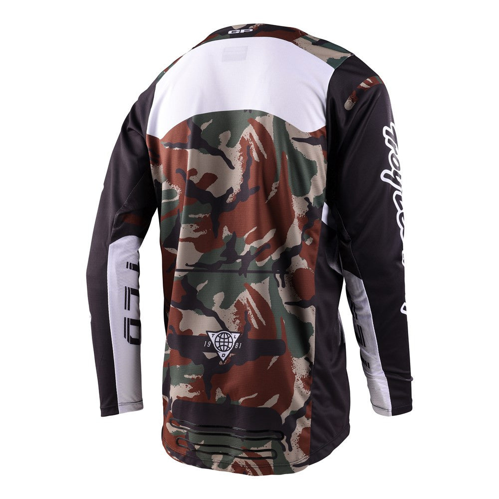 Troy Lee Designs 2023 GP Pro Blends Camo Jersey Pant Combo - Black/Green