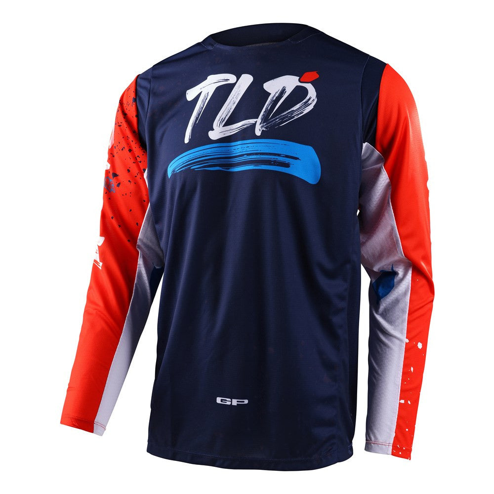 Troy Lee Designs 2023 GP Pro Partical Jersey Pant Combo - Navy/Orange