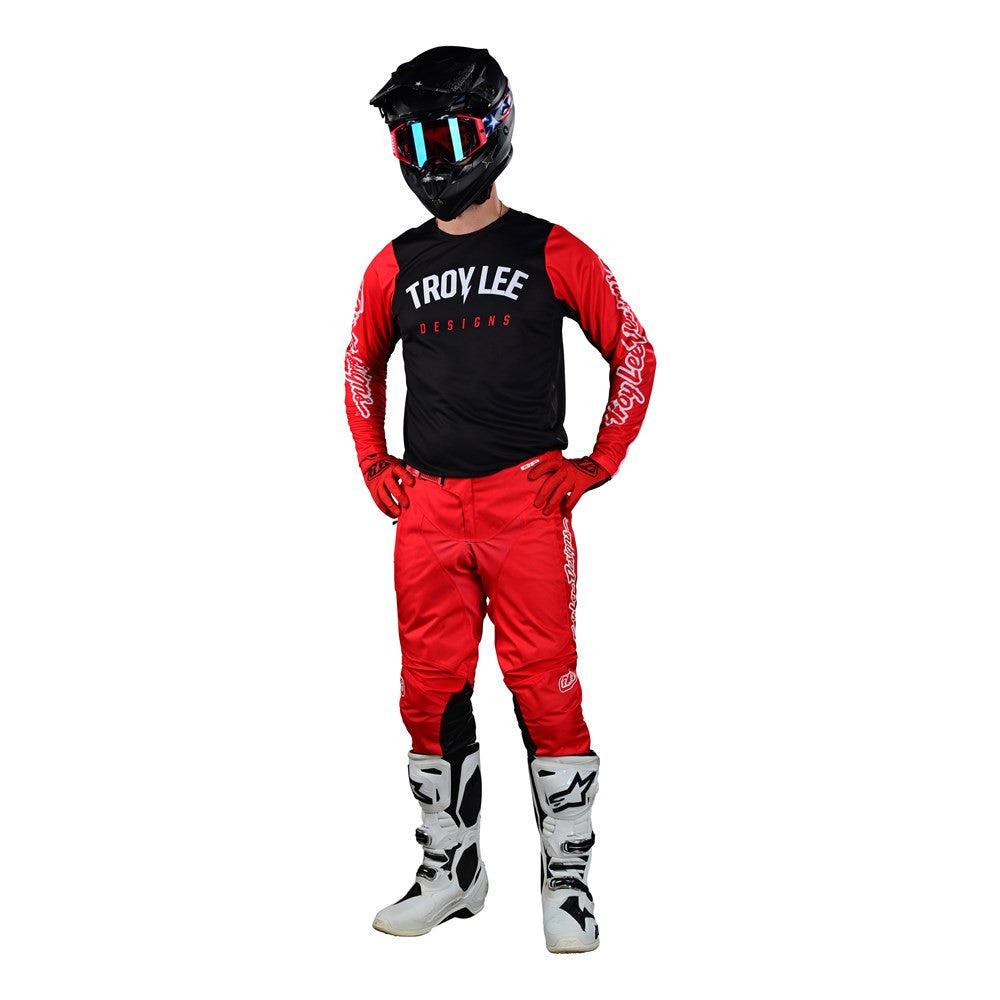 Troy Lee Designs 2023 GP Pro Boltz Jersey Mono Pant Combo - Black/Red
