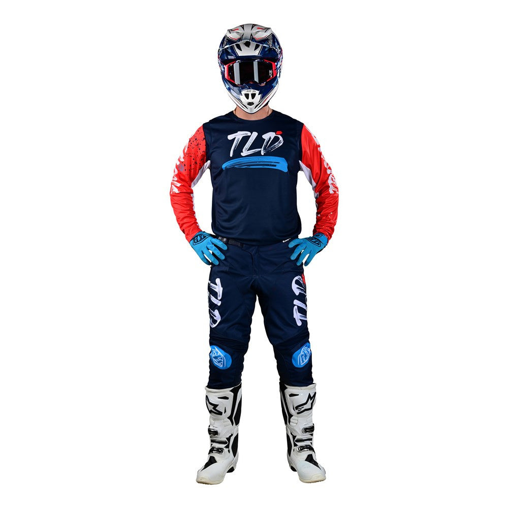 Troy Lee Designs 2023 GP Pro Partical Jersey Pant Combo - Navy/Orange