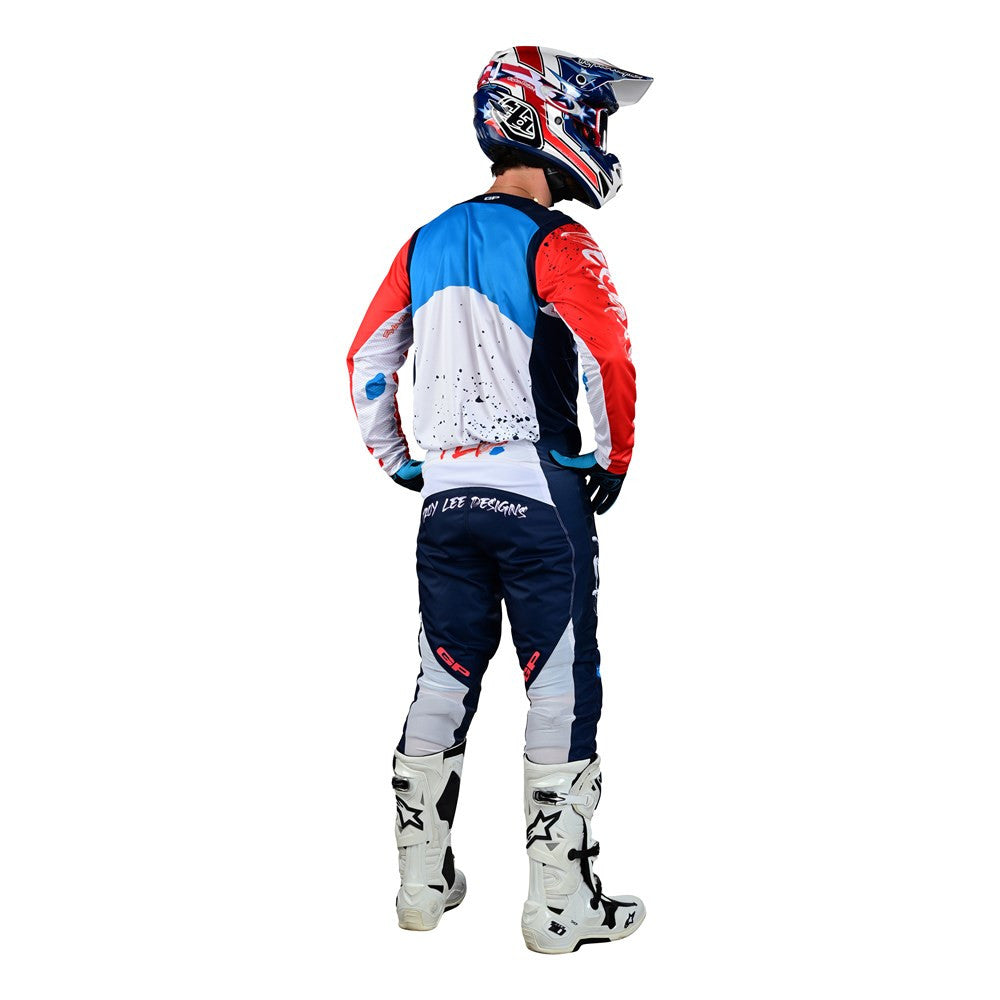 Troy Lee Designs 2023 GP Pro Partical Jersey Pant Combo - Navy/Orange