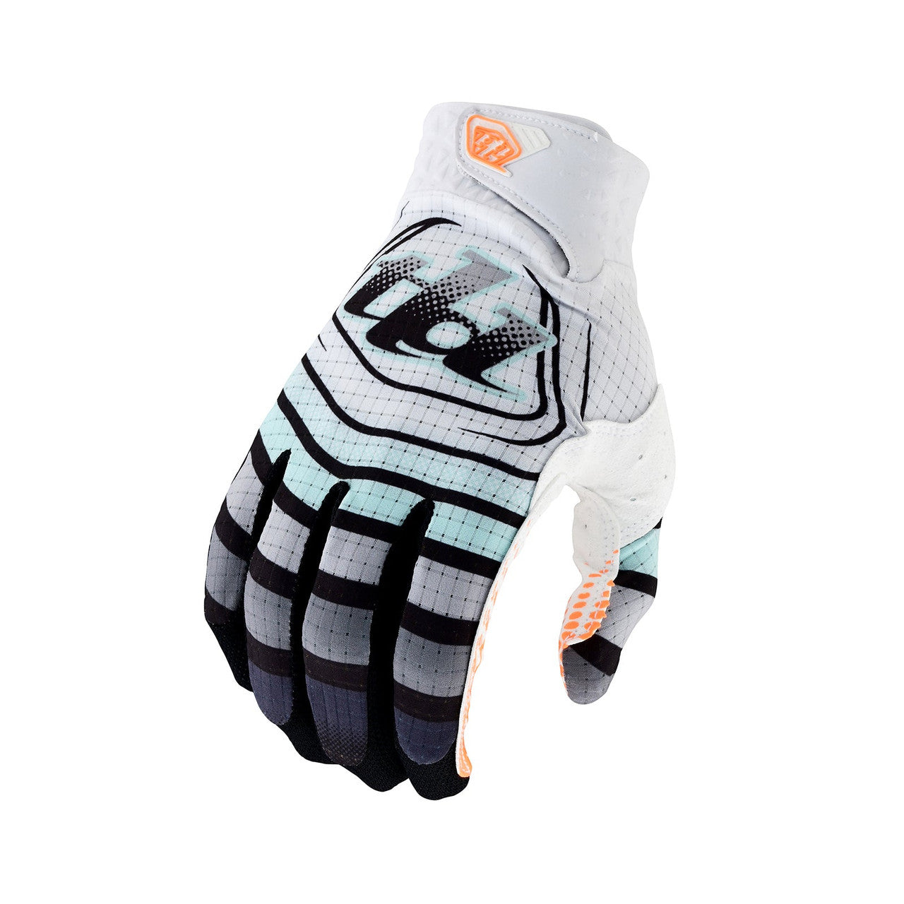 Troy Lee Designs 2024 Air Gloves Wavez Bleached Aqua
