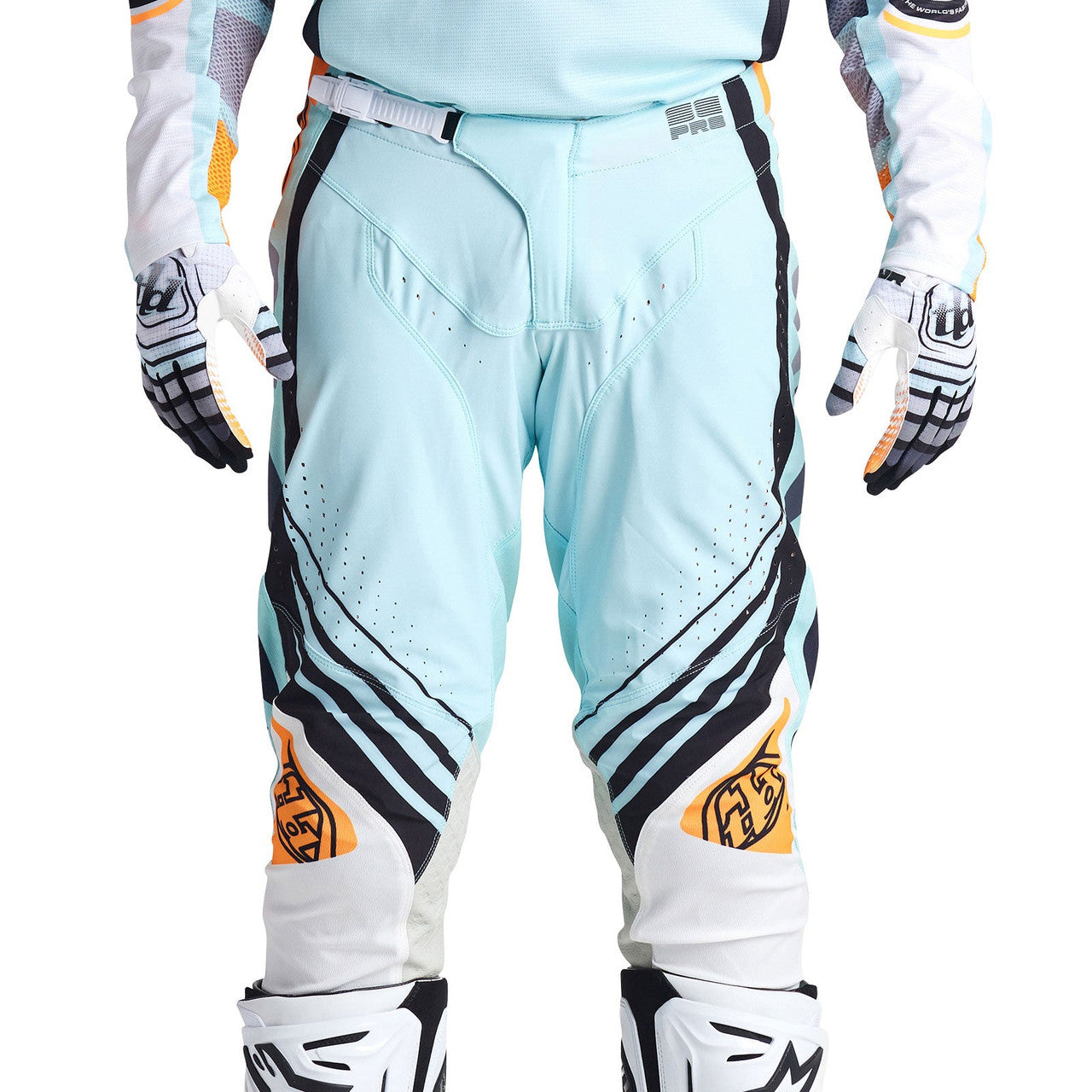 Troy Lee Designs 2024 Se Pro Pant Wavez Bleached Aqua